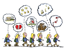 different-thoughts-while-walking-hiking-mindset-illustration-by-frits-ahlefeldt